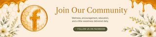 follow honey wellness on facebook